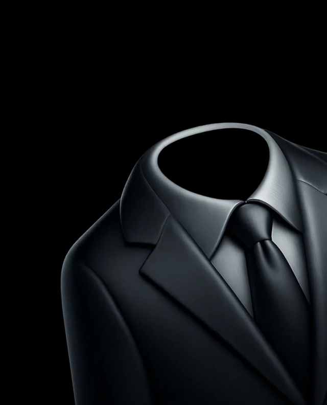 Chauffeur in suit